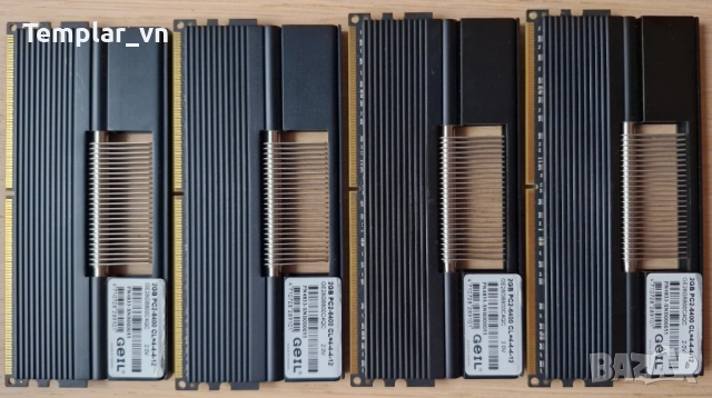 GEIL EVO ONE 4x2 DDR2 800 444  at 1066 555