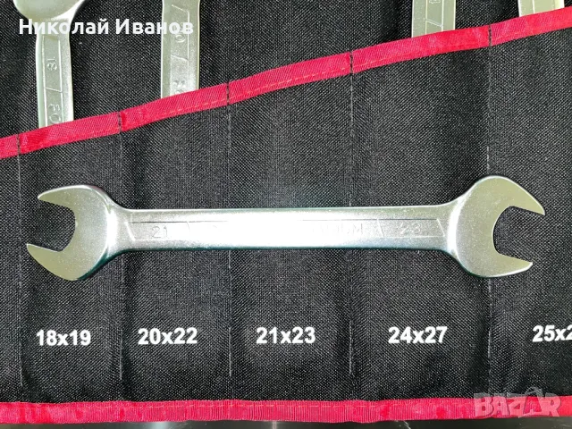 Комплект гаечни ключове Force Tools / 6x7-30x32mm / 12 бр., снимка 3 - Ключове - 50132771