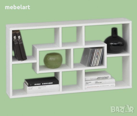 Етажерка - Бял гланц