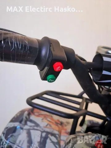 Детско електрическо ATV|АТВ Hunter Tourist 1200W|36V|12Ah - Camouflage, снимка 6 - Мотоциклети и мототехника - 50219121