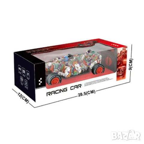 Състезателна Кола 1:18 с дистанционно управление – Уличен стил и бързина в дланта, снимка 5 - Коли, камиони, мотори, писти - 51063511