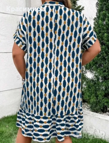 Права дамска рокля/туника, снимка 7 - Рокли - 51178320