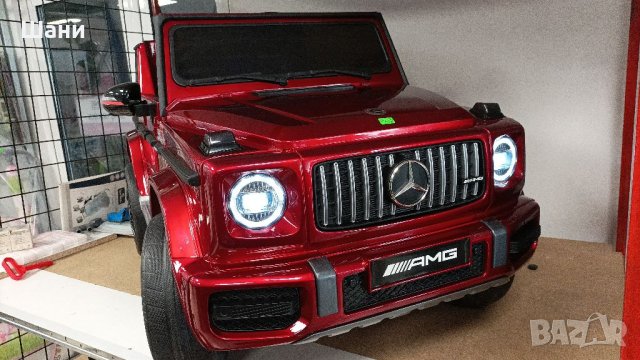 Детски джип MERCEDES AMG - G - 63 , снимка 9 - Детски велосипеди, триколки и коли - 40677374