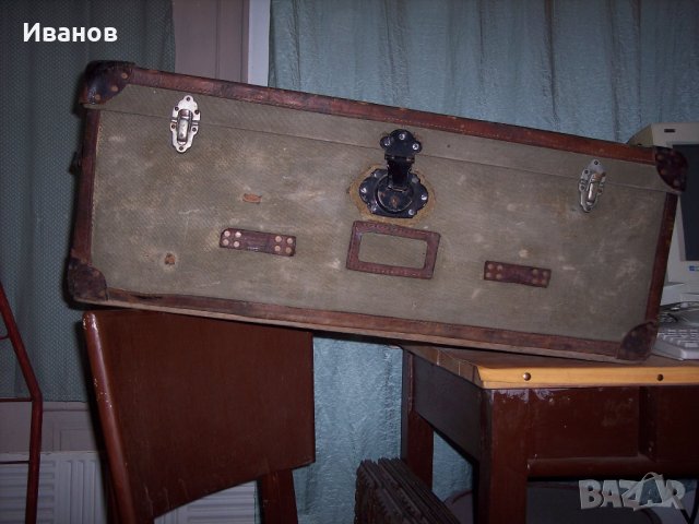 Офицерски куфар от ВСВ продавам, снимка 2 - Антикварни и старинни предмети - 28325635
