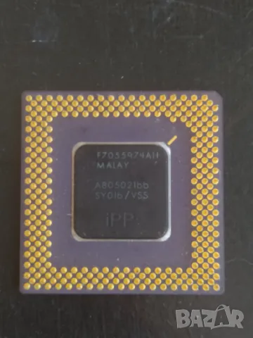 Intel Pentium 133 MHz процесор Soket 5 / 7 за ретро компютър , снимка 2 - Колекции - 48438476