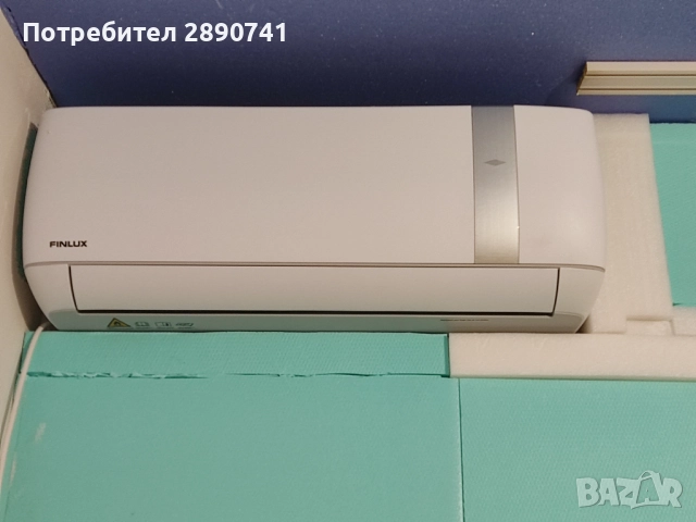 Продавам инверторен климатик  12 But к FINLUX, снимка 5 - Друга електроника - 52012664