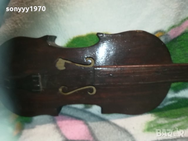 АНТИКА цигулка-стара цигулка за декор 0311210855, снимка 3 - Антикварни и старинни предмети - 34676907