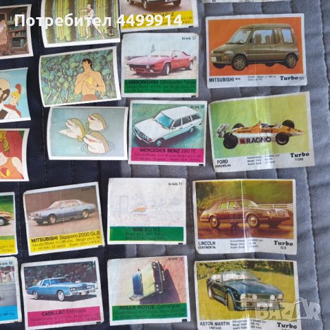 Стари картинки от дъвки и стикери Panini, снимка 6 - Колекции - 50908972