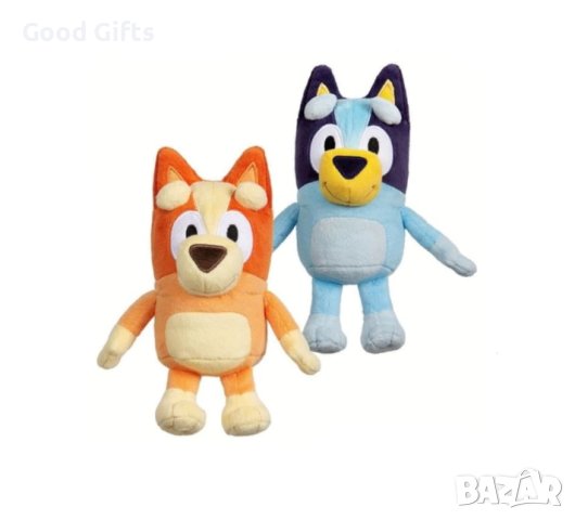 Плюшени играчки Плюшен комплект Bluey and Bingo, 40см, снимка 2 - Плюшени играчки - 42991324