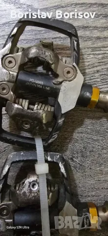 Педали SPD Shimano XTR с платформа, снимка 1