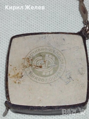 Ретро ключодържател рулетка 100г. Локомотивно депо Бургас 25962, снимка 3 - Други - 43620488