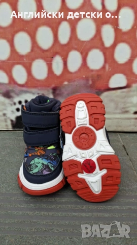 Английски детски апрески Marvel, снимка 7 - Детски боти и ботуши - 51991424