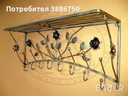 Закачалки от ковано желязо , снимка 4 - Закачалки - 43920123