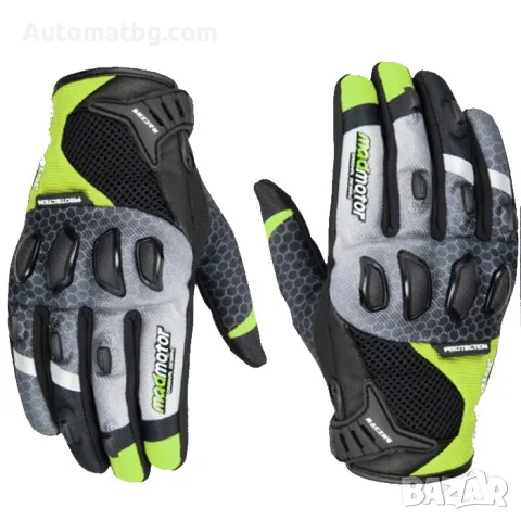 Мото ръкавици Automat, PA512, 2бр, Жълт, L, XL и XXL