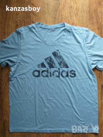 adidas Essentials Linear Tee М - страхотна мъжка тениска, снимка 2 - Тениски - 32276905