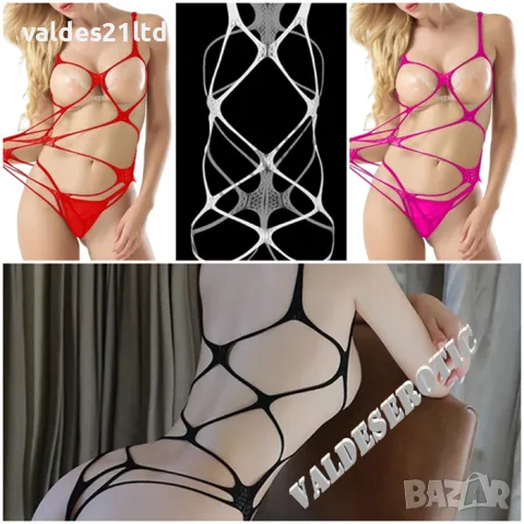 Еротично боди тип чокър, снимка 10 - Бельо - 34531166