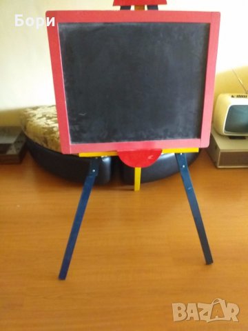 Дървена дъска за рисуване.писане. Детска