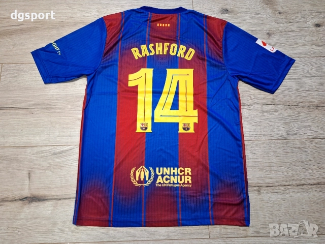 Футболна фланелка на Барселона #Маркъс Рашфорд#14#сезон 25/26!