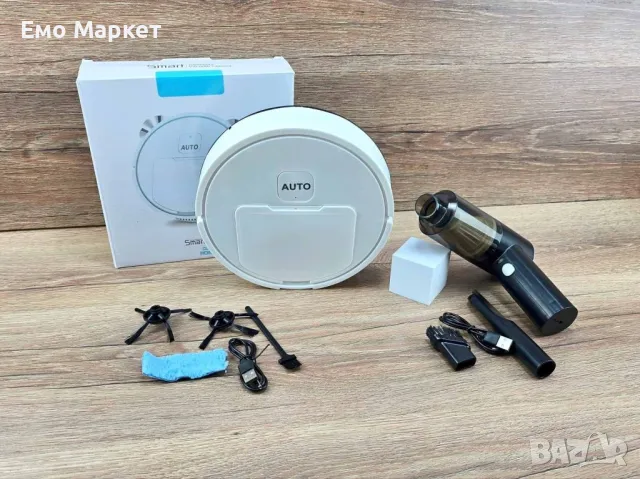 Робот и ръчна прахосмукачка, снимка 2 - Прахосмукачки - 50089852