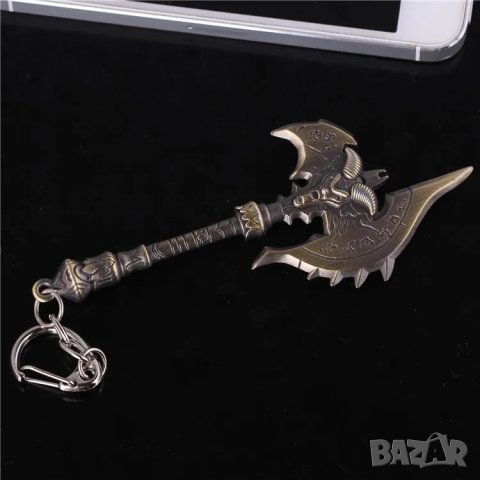 🪓 WOW Двулика брадва с череп / други , снимка 8 - Други ценни предмети - 43020963