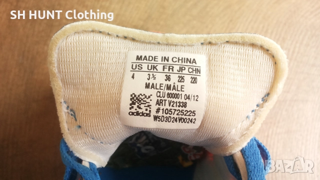 Adidas F-10 Astro Turf Kids Football Shoes Размер EUR 36 / UK 3 1/2 стоножки за футбол 244-14-S, снимка 17 - Футбол - 52250567