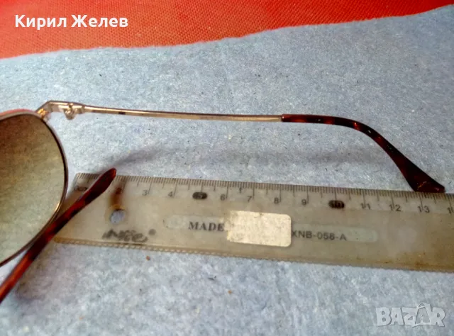 DM-DROGERIE MARKT КЛАСИЧЕСКИ МОДЕЛ СЛЪНЧЕВИ АВИАТОРСКИ Тип СЛЪНЧЕВИ ОЧИЛА с ПОЗЛАТЕНА РАМКА 14662, снимка 9 - Слънчеви и диоптрични очила - 47528611