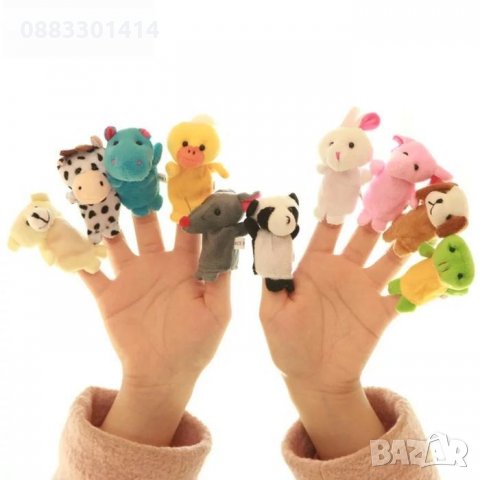 Кукли за пръсти Театър за бебе , снимка 5 - Плюшени играчки - 28188277