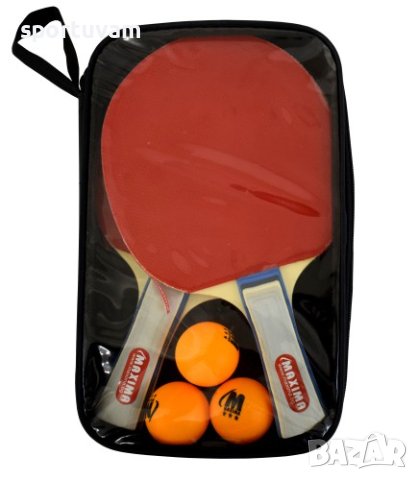 Маса за тенис, размери 120х67 см, Мини маса за тенис, комплект с хилки, топчета и мреж, снимка 4 - Играчки за стая - 43215474