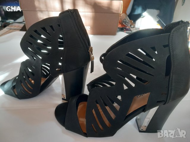 Дамски официални обувки с висок ток 38 номер, снимка 2 - Дамски обувки на ток - 43087450