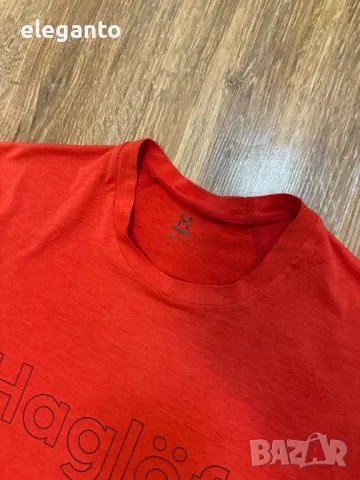 Мъжка  тениска HAGLOFS RIDGE TEE , L размер , снимка 6 - Тениски - 50034172