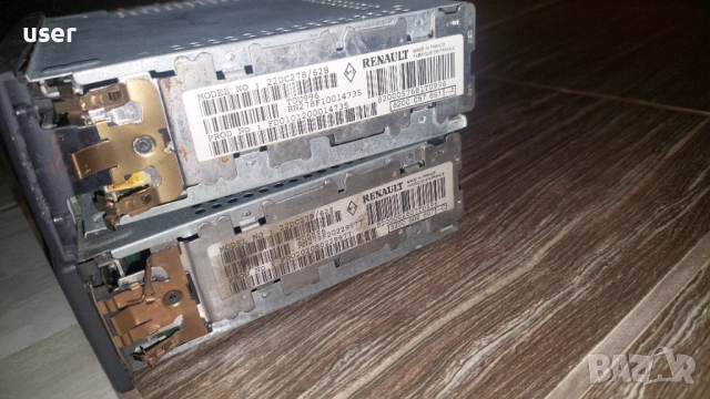 CD радио за Рено Меган Лагуна Клио Renault Megane Laguna Clio Tuner List за части, снимка 2 - Части - 52674926