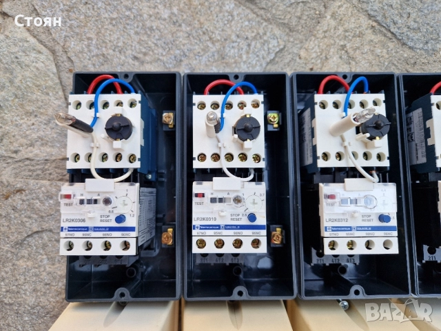 Пускател за ел. двигател, Въздушен пускател schneider electric telemechanic, снимка 2 - Електродвигатели - 51490479