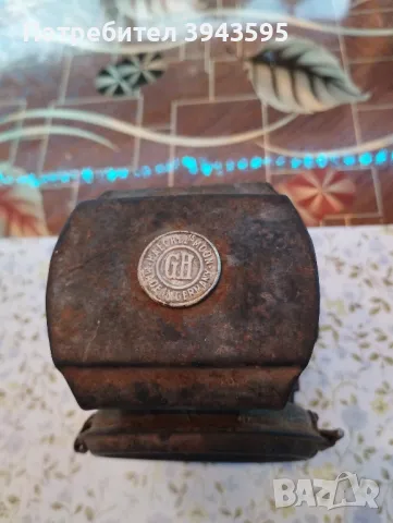 старинен немски фар за колело, снимка 2 - Антикварни и старинни предмети - 50338037