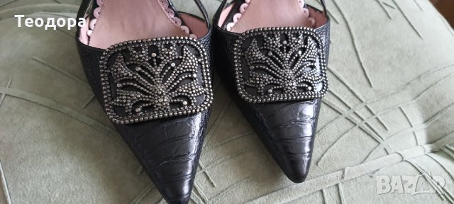 Естествена кожа, снимка 6 - Дамски елегантни обувки - 32857613
