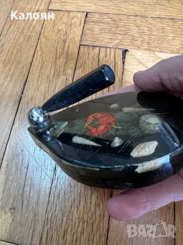 Декоративна винтидж поставка за химикал , снимка 4 - Декорация за дома - 49421066