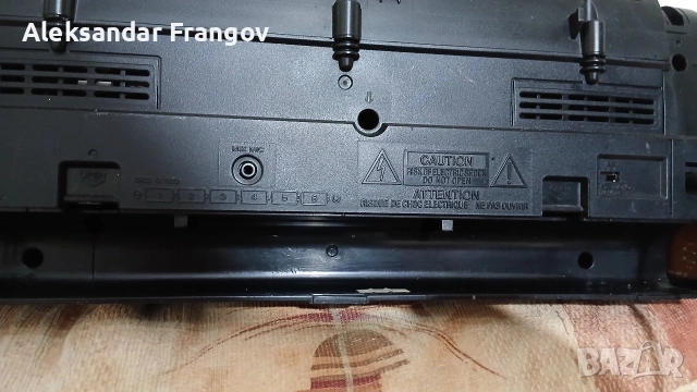 SONY CFD - 60L made in Japan , снимка 9 - Радиокасетофони, транзистори - 53608832
