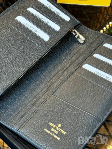 портмонета от естествена кожа louis vuitton , снимка 2 - Портфейли, портмонета - 51301356
