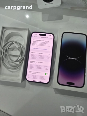 iPhone 14 Pro 256GB Deep Purple, снимка 6 - Apple iPhone - 52922184