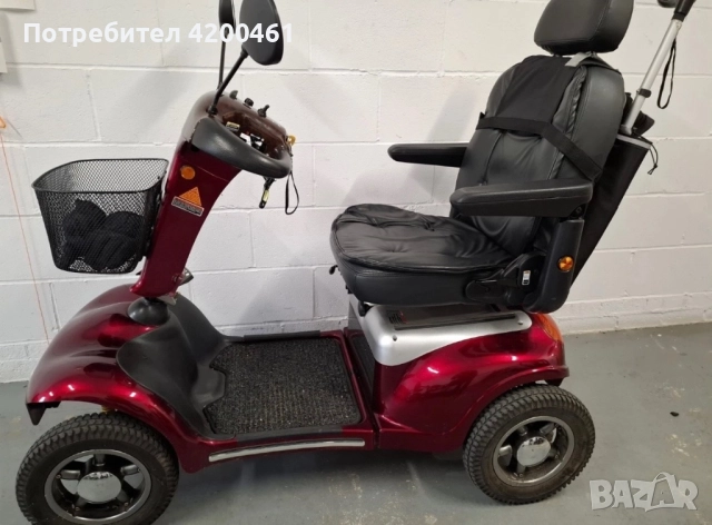 Електрически скутер за трудноподвижни хора Shoprider, снимка 6 - Инвалидни колички - 52957751