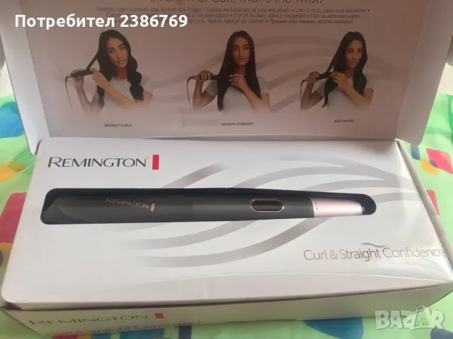 Remigton 2in1 , снимка 2 - Преси за коса - 50251614