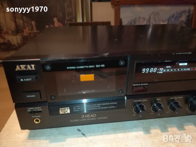 поръчан-AKAI GX-65 3-HEAD MADE IN JAPAN 2710212018, снимка 9 - Декове - 34604665