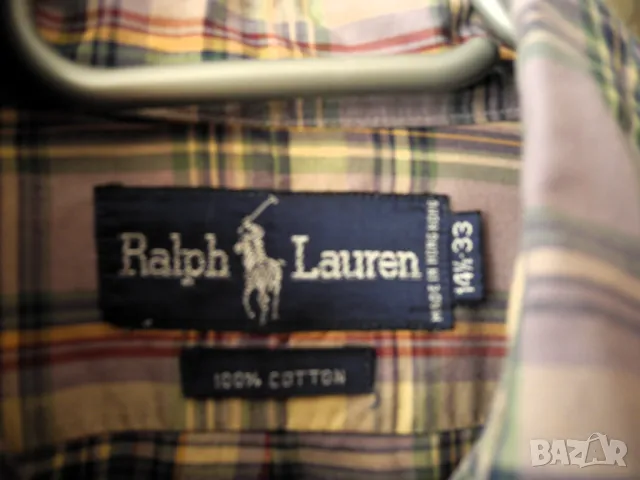 Мъжка риза Ralph Lauren, оригинална, снимка 4 - Ризи - 48087905