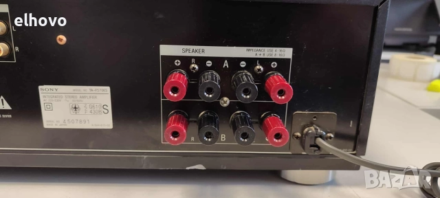 Стерео усилвател Sony TA-F570ES, снимка 12 - Ресийвъри, усилватели, смесителни пултове - 52454293