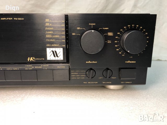 Marantz PM-65av, снимка 3 - Ресийвъри, усилватели, смесителни пултове - 32814446