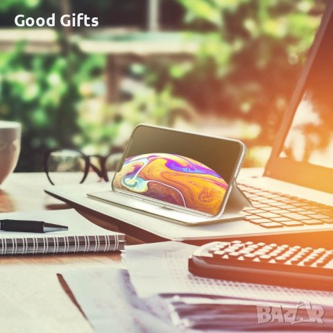 Кожен Калъф за iPhone 15, Черен, Тип Тефтер L-99, снимка 9 - Калъфи, кейсове - 43034032