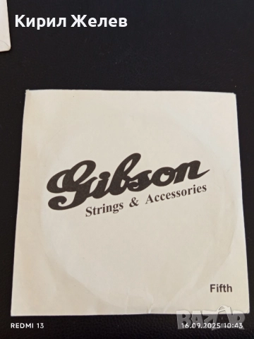 Струни за електрическа, акустична китара 🎸 5 броя ENGLAND,USA 50521, снимка 4 - Китари - 51729652