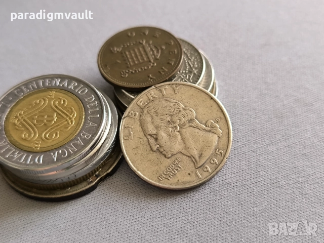 Монета - САЩ - 1/4 (четвърт) долар | 1995г., снимка 2 - Нумизматика и бонистика - 52973331