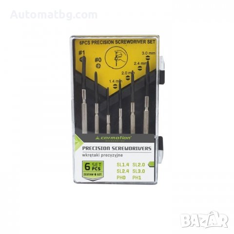 Комплект отверки Automat, 6 броя, Метални, снимка 2 - Аксесоари и консумативи - 37800260