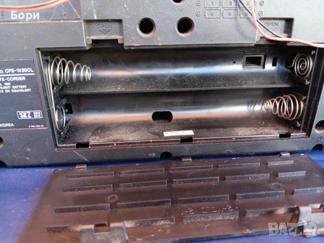 SONY  CFS W 390L Радиокасетофон, снимка 12 - Радиокасетофони, транзистори - 44131153