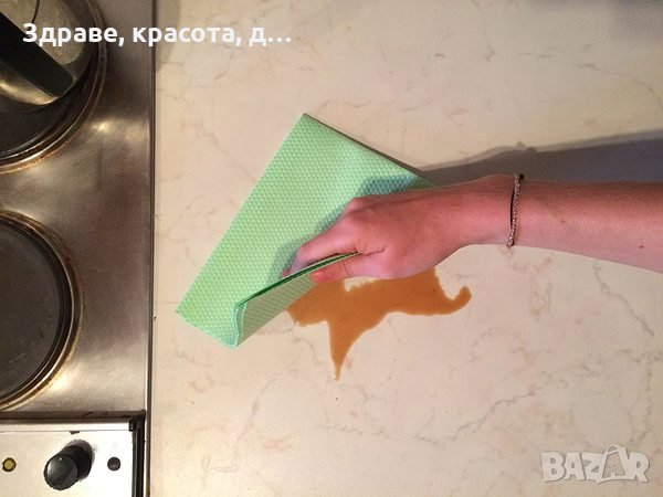 Антибактериални (със сребърни частици) универсални микрофибърни кърпи за домакинството Netex 3 бр., снимка 3 - Препарати за почистване - 28582134